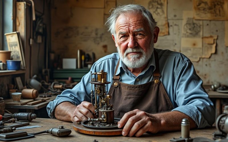Édouard Bahr, « Vieux Bricole » : itinéraire d’un inventeur hors norme (83 ans)