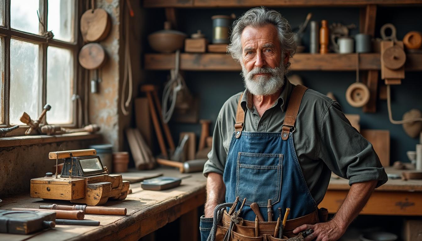 Édouard Bahr alias « Vieux Bricole » : portraits, inventions et astuces de pro